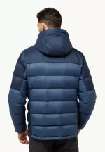 Nebelhorn Down Hoody M Rds Herren-Daunenjacke nature blue