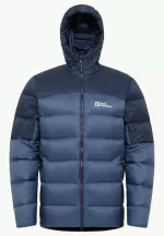 Nebelhorn Down Hoody M Rds Herren-Daunenjacke nature blue