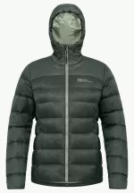 Nebelhorn Down Hoody W Rds Damen-Daunenjacke slate green