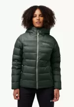 Nebelhorn Down Hoody W Rds Damen-Daunenjacke slate green