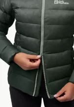 Nebelhorn Down Hoody W Rds Damen-Daunenjacke slate green