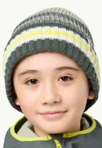 Night Hiker Beanie Beanie-Mütze für Kinder slate green