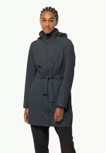 Norden Port Coat Damen-Regenmantel Phantom