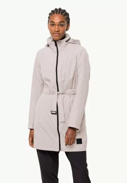 Norden Port Coat Damen-Regenmantel Sea Shell