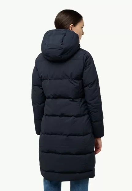 Nordlicht Coat W Rds Damen-Daunenmantel dark navy