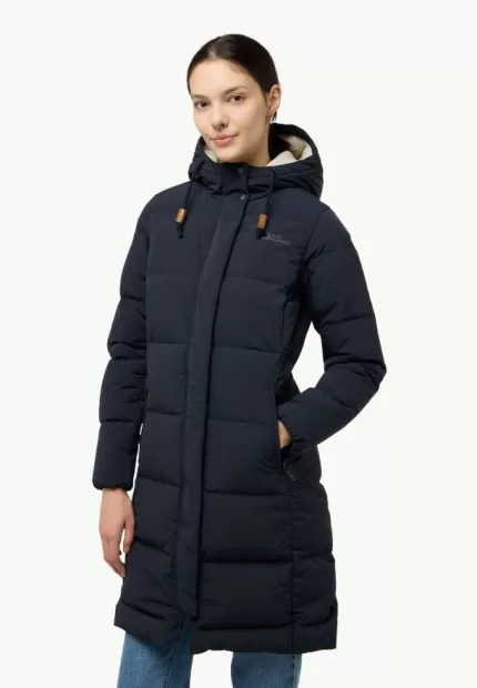 Nordlicht Coat W Rds Damen-Daunenmantel dark navy