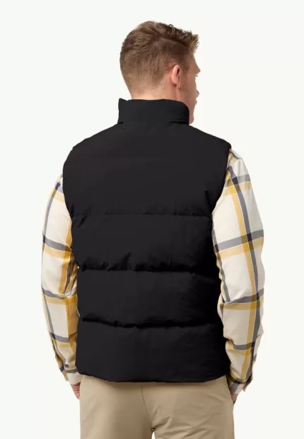 Nordlicht Vest M Rds Herren-Daunenweste black