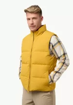 Nordlicht Vest M Rds Herren-Daunenweste mustard