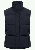 Nordlicht Vest W Rds Damen-Daunenweste dark navy