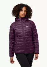 Passamani Down Hoody W Rds Damen-Daunenjacke midnight plum