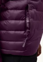 Passamani Down Hoody W Rds Damen-Daunenjacke midnight plum