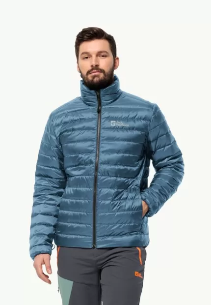 Pilvi Down Jkt M Rds Herren-Daunenjacke nature blue