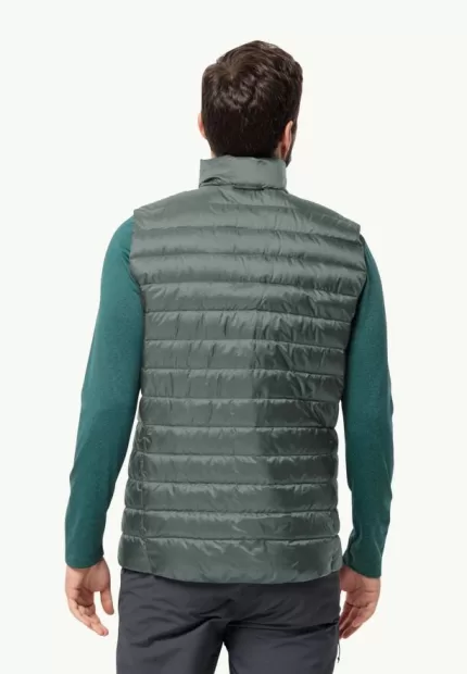 Pilvi Down Vest M Rds Daunenweste für Herren Hedge Green