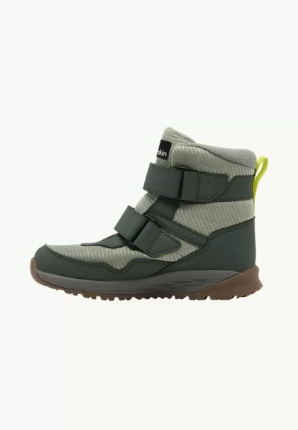 Polar Bear-b Texapore Mid Vc Winterschuhe für Kinder slate green