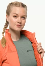 Prelight Fz Damen-Fleecejacke Digital Orange