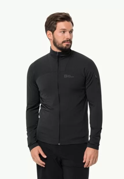 Prelight Fz Herren-Fleecejacke black