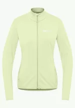 Prelight Trail Fz Damen Langarm-Funktionsjacke cool matcha