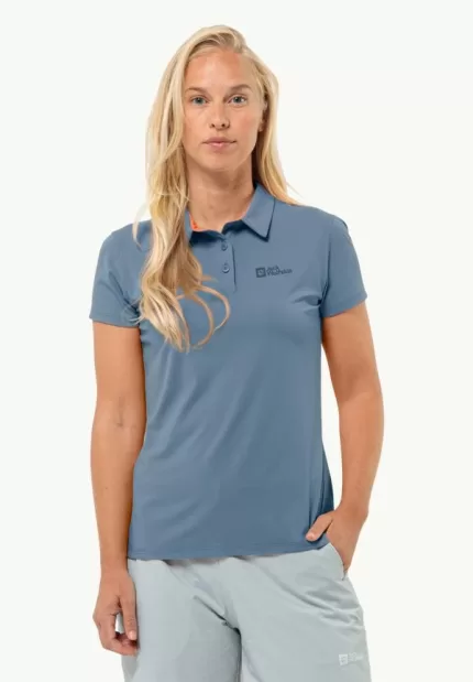 Prelight Trail Polo Damen Funktionsshirt Elemental Blue