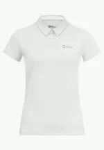 Prelight Trail Polo Damen Funktionsshirt Stark White