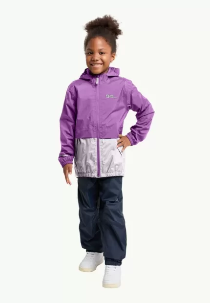 Rainy Days 2l Jkt Kinder-Regenjacke Sea Rose