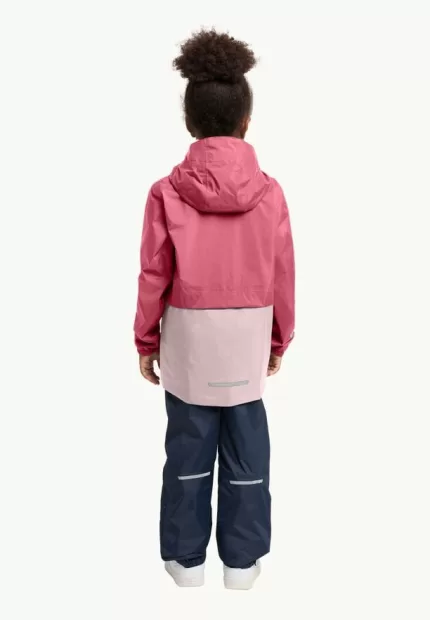 Rainy Days 2l Jkt Kinder-Regenjacke soft pink