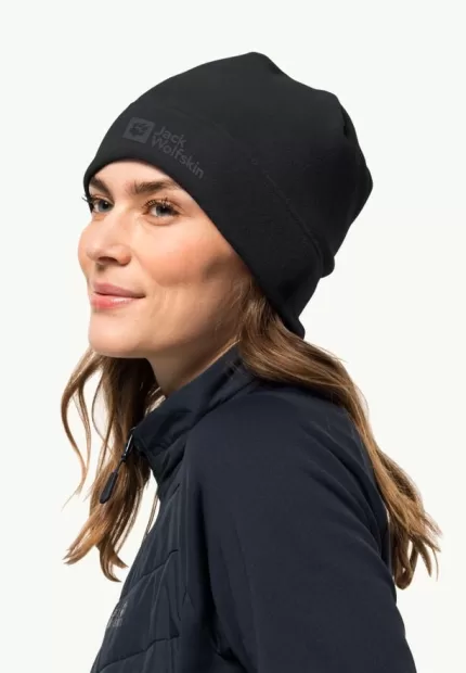 Real Stuff Beanie-Mütze black