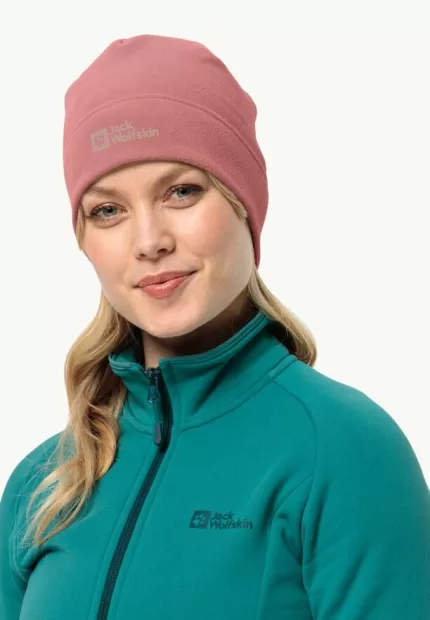 Real Stuff Beanie-Mütze mineral red