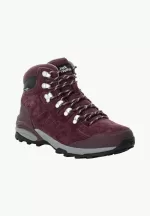 Refugio Texapore Mid Wasserdichte Wanderschuhe für Damen dark maroon