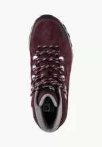 Refugio Texapore Mid Wasserdichte Wanderschuhe für Damen dark maroon