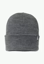 Rib Beanie Strickmütze Grey Heather