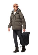 Roemertor Jkt M Rds Herren-Daunenjacke cold coffee