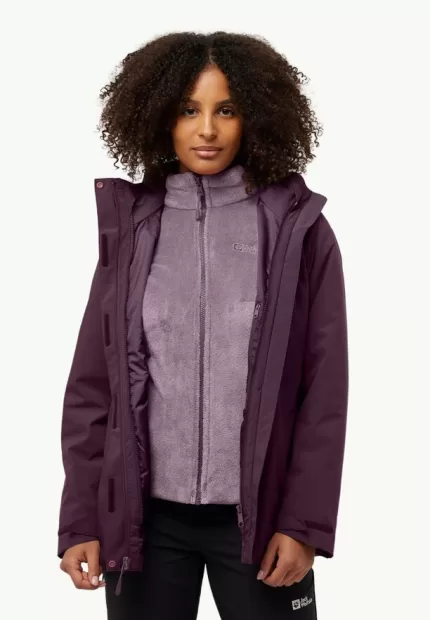 Rotwand 3in1 Jkt midnight plum