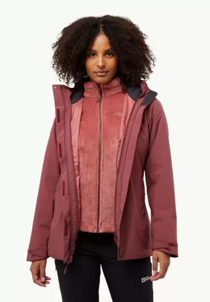 Rotwand 3in1 Jkt red ochre