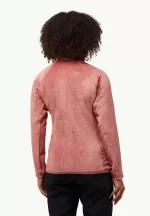 Rotwand Fz Damen Fleecejacke mineral red