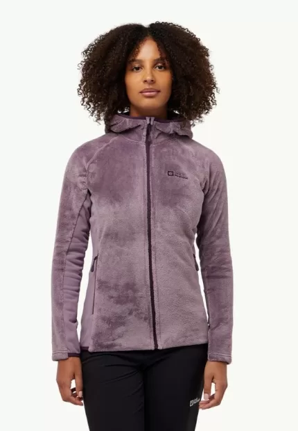 Rotwand Hooded Fz Damen Fleecejacke mit Kapuze wild blossom