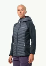 Routeburn Pro Hybrid Damen-Übergangsjacke Graphite/Cool Grey