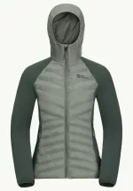 Routeburn Pro Hybrid Damen-Übergangsjacke mint leaf