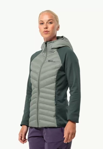 Routeburn Pro Hybrid Damen-Übergangsjacke mint leaf