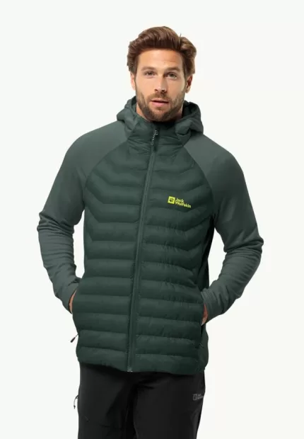 Routeburn Pro Hybrid Herren-Übergangsjacke black olive