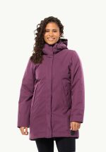 Salier Coat Wasserdichter Wintermantel für Damen berry jam