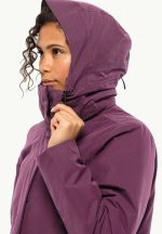 Salier Coat Wasserdichter Wintermantel für Damen berry jam