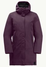 Salier Coat Wasserdichter Wintermantel für Damen berry jam