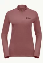 Sky Thermal Hz Damen Langarm-Funktionsshirt mineral red