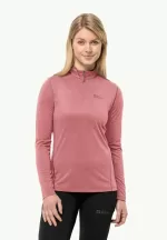 Sky Thermal Hz Damen Langarm-Funktionsshirt mineral red