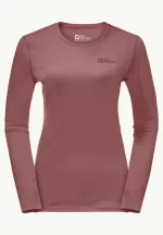 Sky Thermal Ls Damen Langarm-Funktionsshirt mineral red