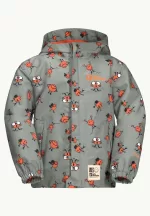 Smileyworld 2l Aop Jkt Kinder-Regenjacke Icon Mint Leaf