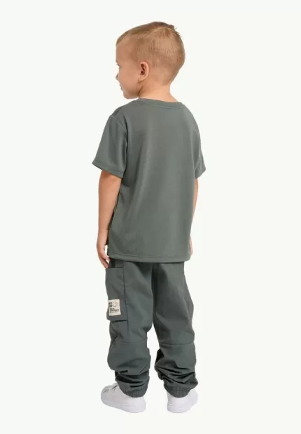 Smileyworld Pants Lange Hosen Kinder slate green