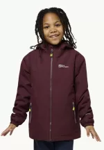 Snowcurl 3in1 Jacket 3-in-1-Jacke für Kinder boysenberry