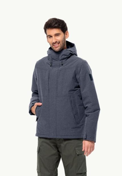 Snowy Park Jkt Wasserdichte Herren-Winterjacke night blue