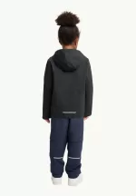 Solyd Jacket Softshelljacke Kinder black